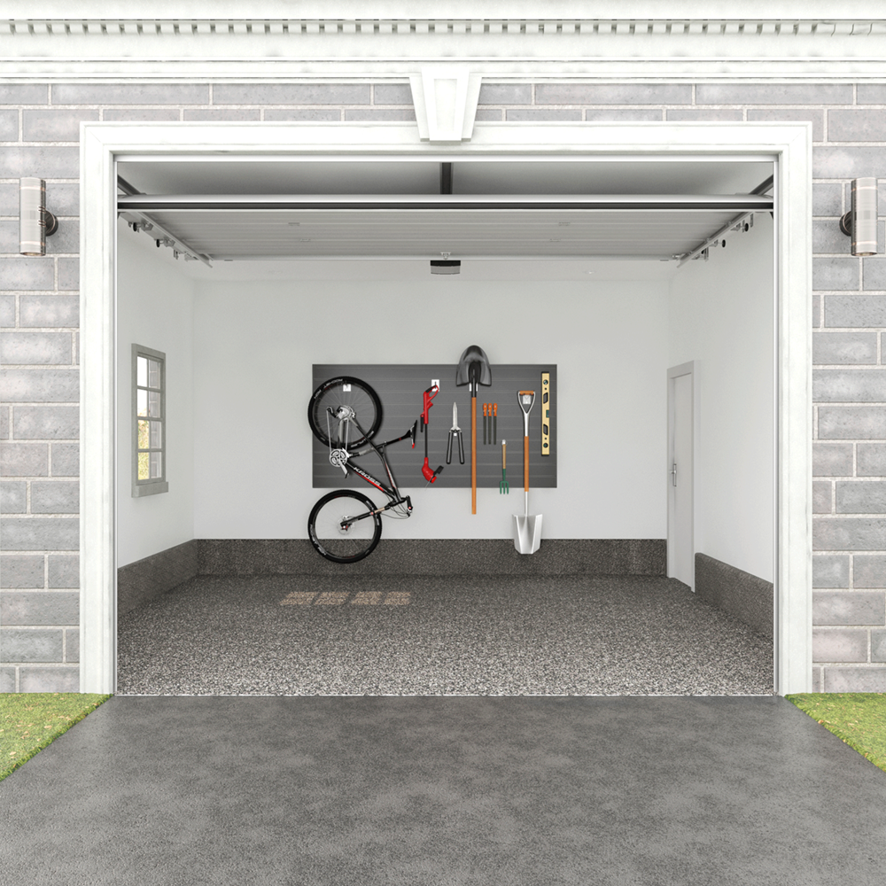 Proslat 8' x 4' PVC Slatwall AND 10 FREE hooks Proslat US