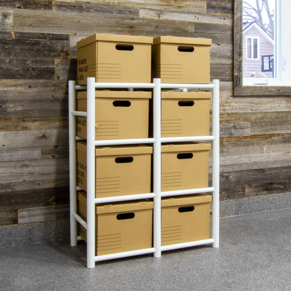 Bin Warehouse Rack - 8 Filebox
