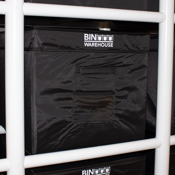 Bin Warehouse – Fold-A-Tote Black – 32 Gallon 4 Pack