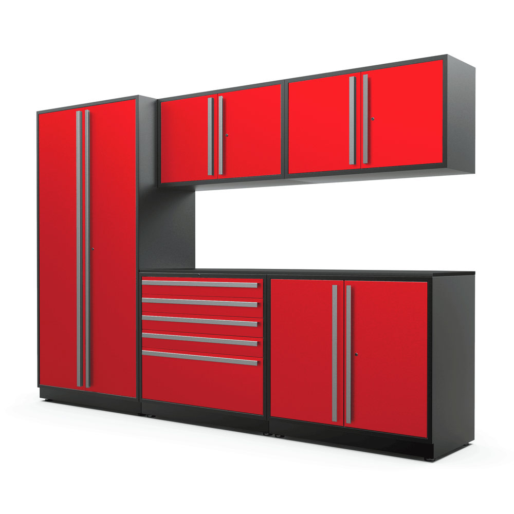 FusionPlus 10 ft set – MAX – Red with Powder Coated Top