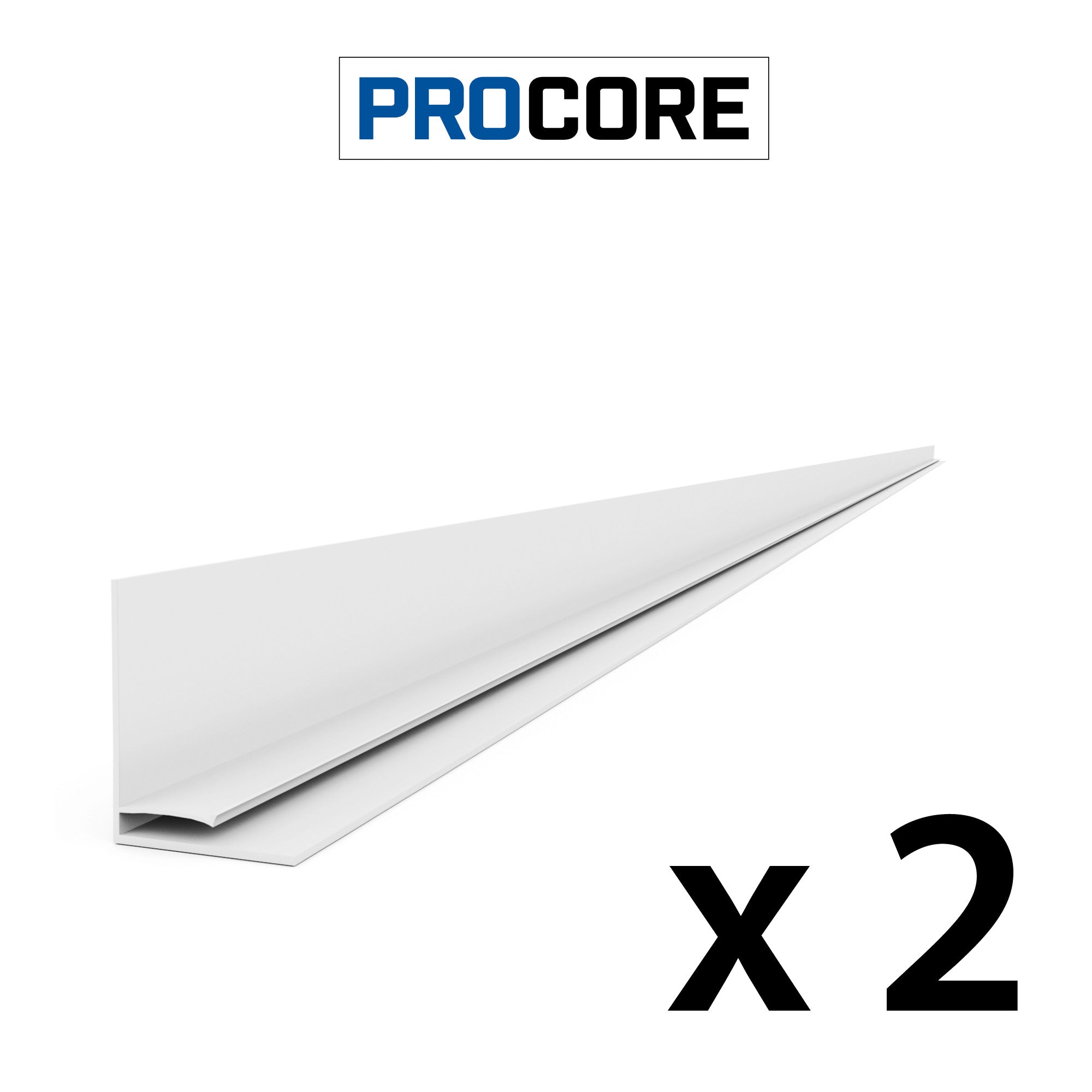 PROCORE PVC Top Trim Pack – White
